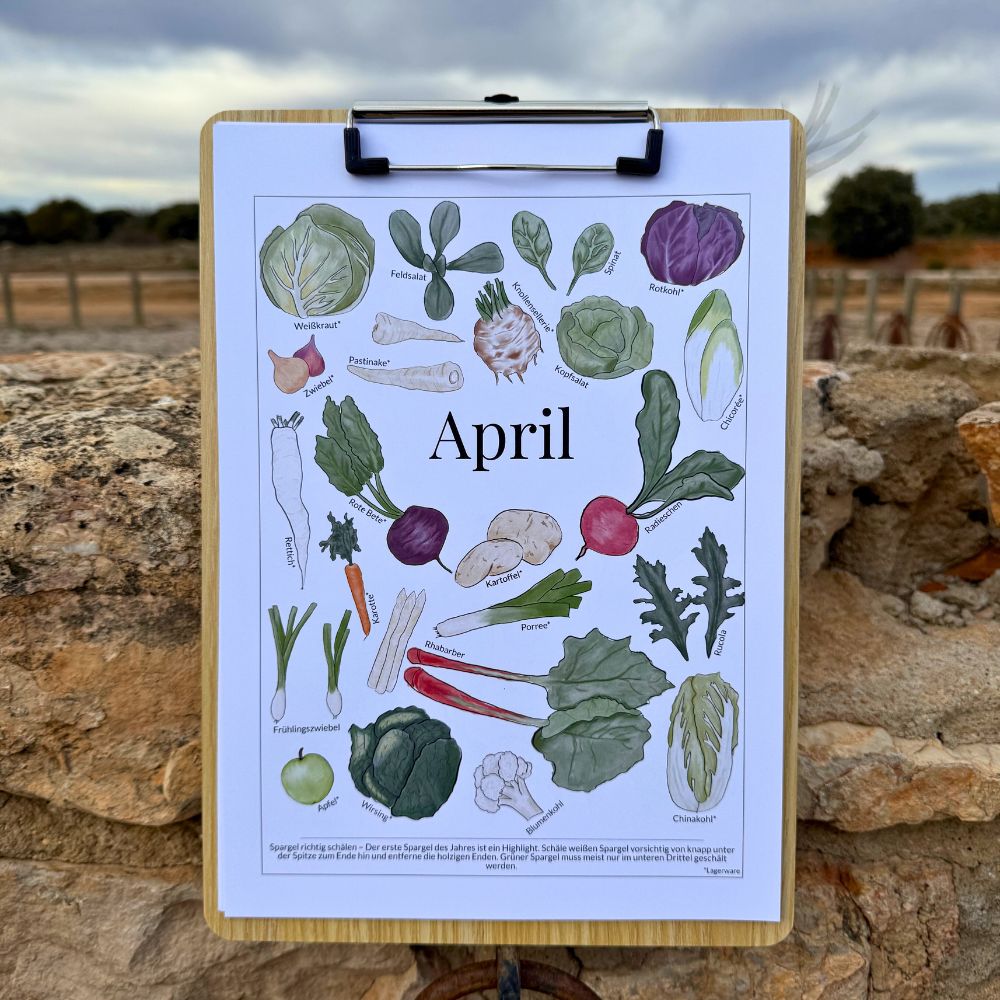 Saisonkalender A4 - PDF